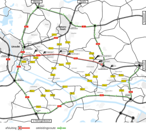 omleidingskaarten a12