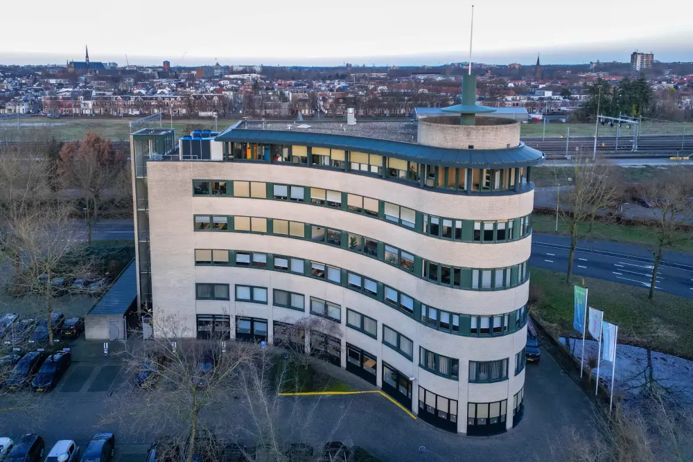 Kantoor CGMV, Hanzelaan 244 in Zwolle. Kantorencomplex Spoorzicht, vijfde verdieping