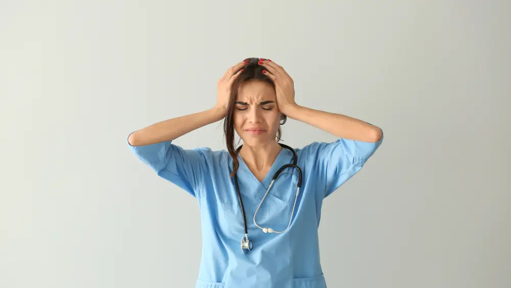 Verpleegkundige met langdurige mentale klachten